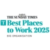 The Sunday Times Best Places to Work 2025 - Big Organisations